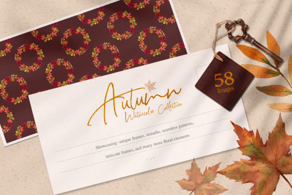 Autumn is Calling Watercolor Set Illustrations