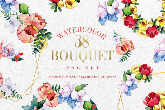 Bouquet Touching Feelings Watercolor Illustrations Review