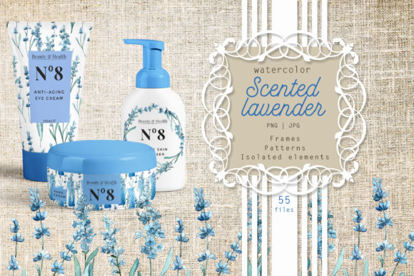 Scented Lavender Watercolor Flower Set Review