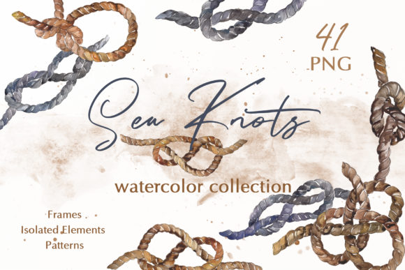 Sea Knots Watercolor PNG: A Designer Review